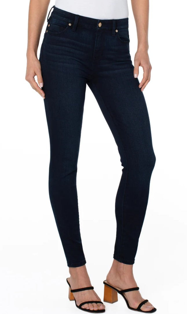 Abby Ankle Skinny Jeans - Stone Wash
