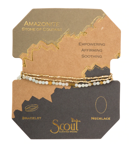 Scout Delicate Wrap - Amazonite