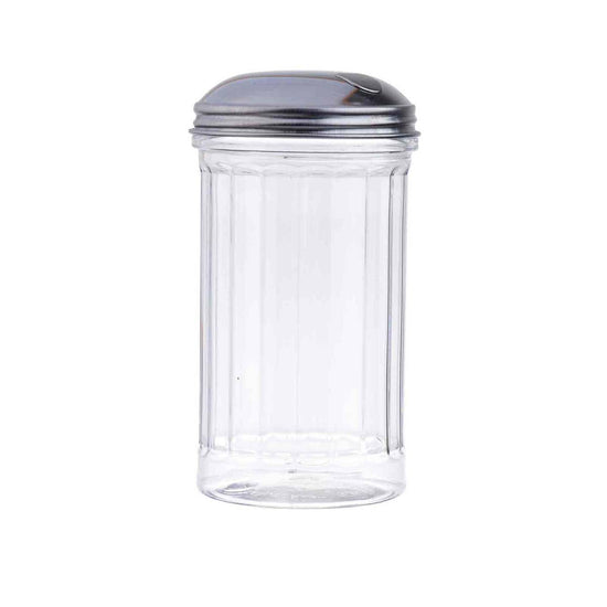 Fluted Pourer with Side Flap Top - 12 oz.