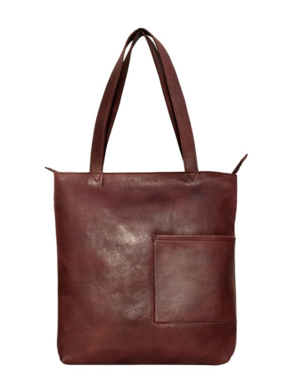 Leon Tote - Oxblood