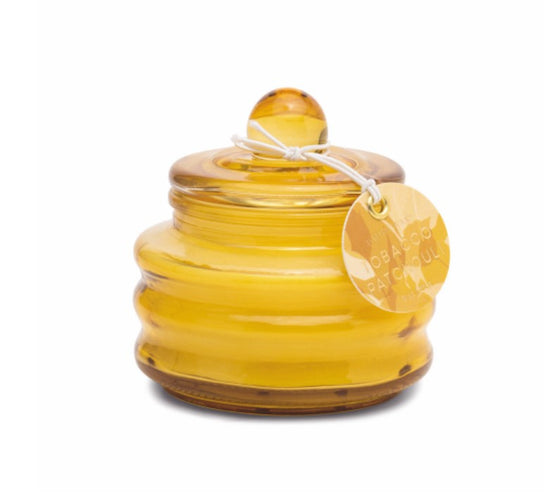 Beam Candle Jar with Lid - Tabacco Patchouli
