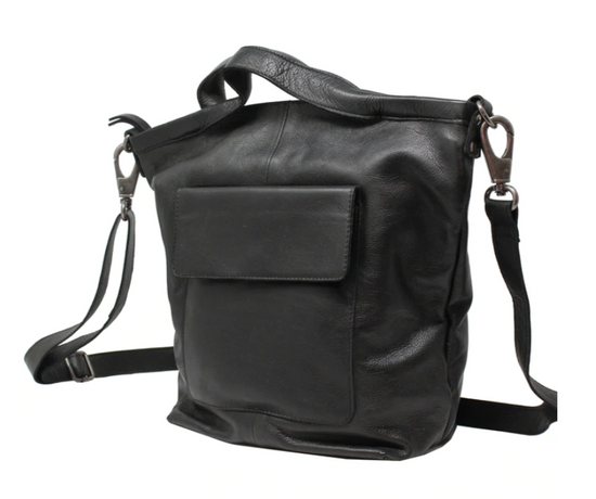 Load image into Gallery viewer, Bianca Tote / Crossbody - Black
