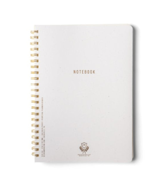 Twin Wire Notebook with Texture Paper Cover
