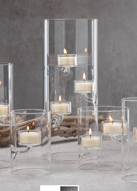 Suspended Glass Tealight Holder - Large