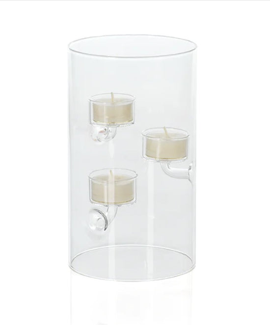 Load image into Gallery viewer, Suspended Glass Tealight Holder - Small
