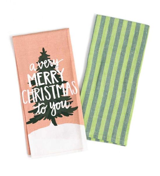 "Tree" Holiday Towels