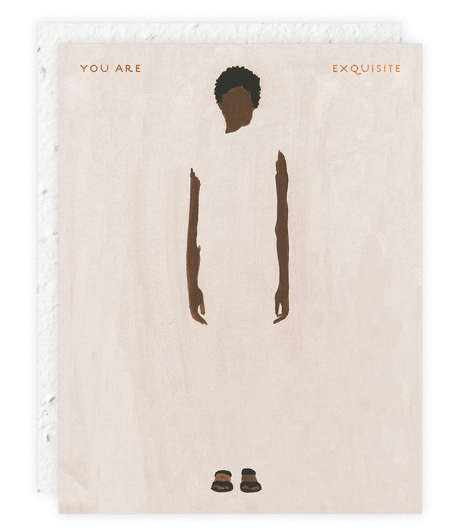 You Are Exquisite Birthday Card