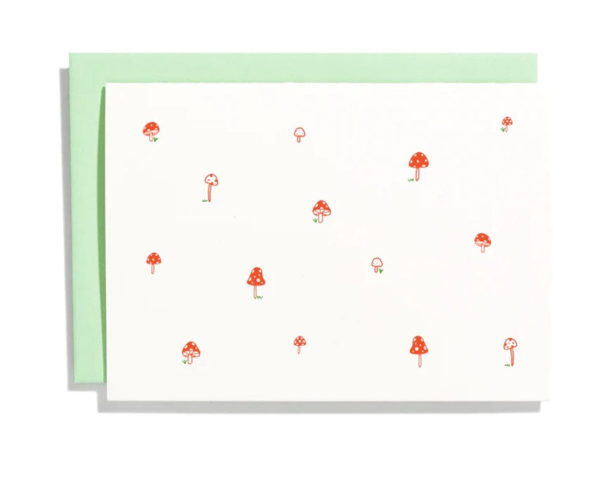 Box Set Cards - Mushroom Pattern