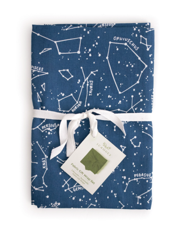 Fabric Gift Wrap - Constellation