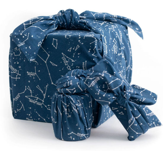 Fabric Gift Wrap - Constellation