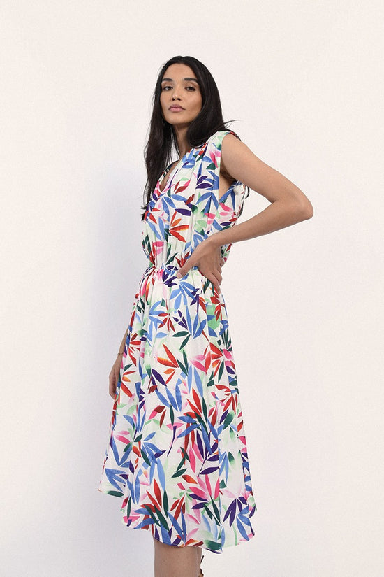 Sleeveless Print Dress
