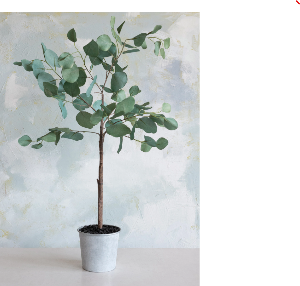 Load image into Gallery viewer, Faux Eucalyptus Tree in Pot
