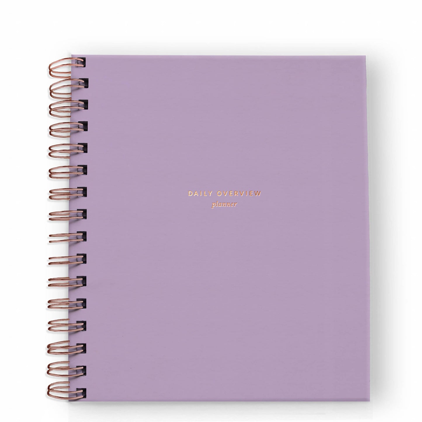 Daily Overview Planner - Lavender