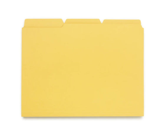 File Folders - Set of 6 - Mustard