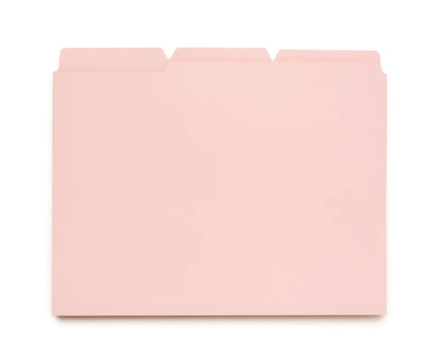 File Folders - Set of 6 - Pink Lemonade