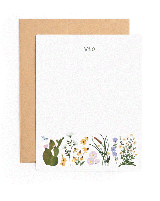 Flora & Fauna Flat Note Set