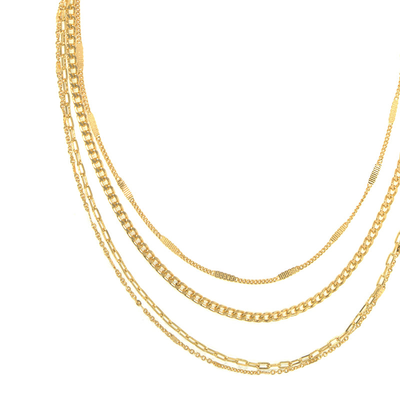Four-Chain Necklace