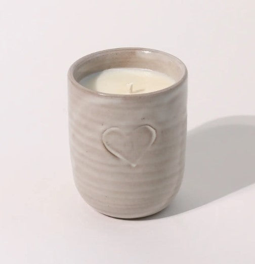 Wild Ginger Candle in Ceramic Heart Mug