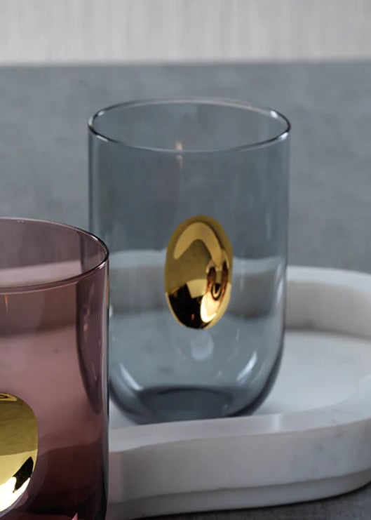 Aperitivo Tumbler with Gold Accent