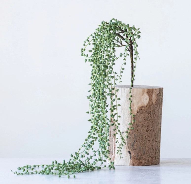 faux string of pearls succulent Creative Co-Op Faux "String of Pearls" Plant – Bailey Road