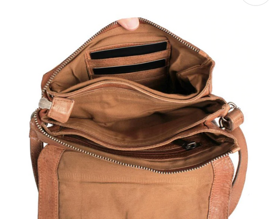 Harbor Crossbody - Cognac