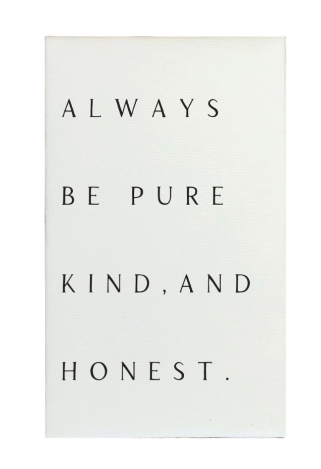 "Always be Pure" Magnet