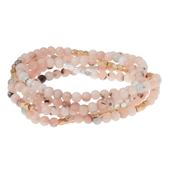 Morganite & Black Tourmaline Scout Wrap