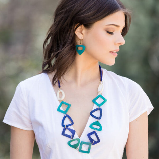 Omala Open Triangles Necklace