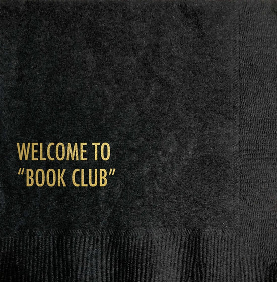 "Book Club" Cocktail Napkins