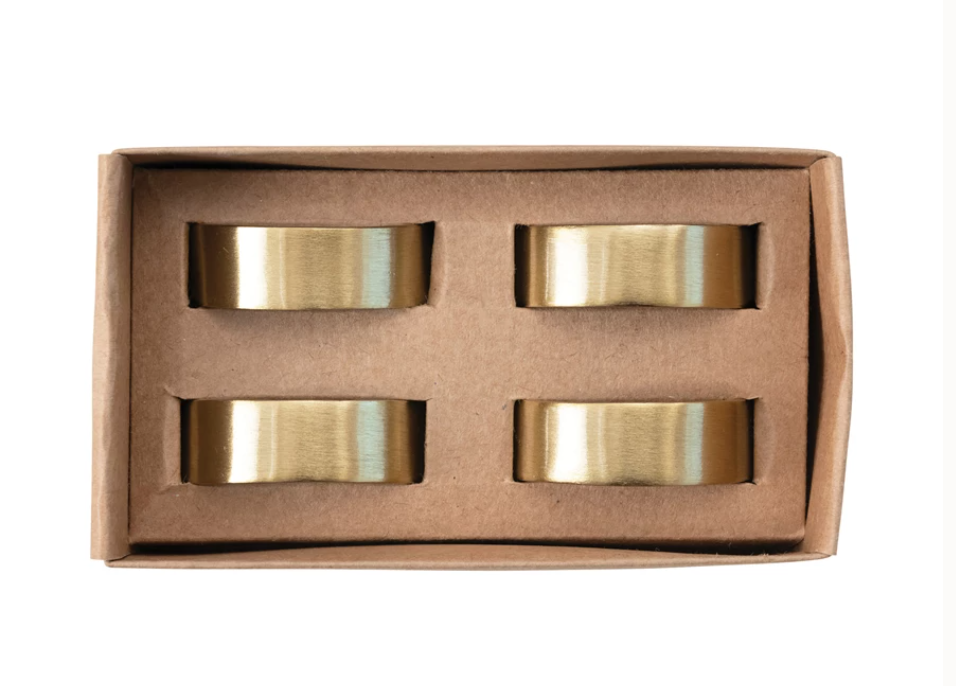 Brass Napkin Rings