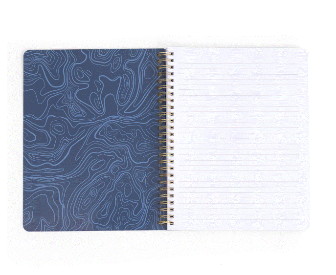 Cottage Floral Spiral Notebook