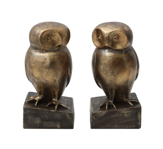 Owl Bookends