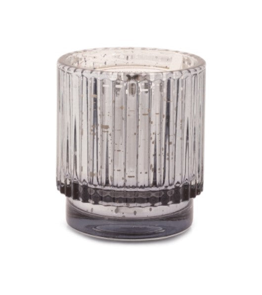 Cypress & Fir Candle - 4.5 oz. Silver Mercury Glass