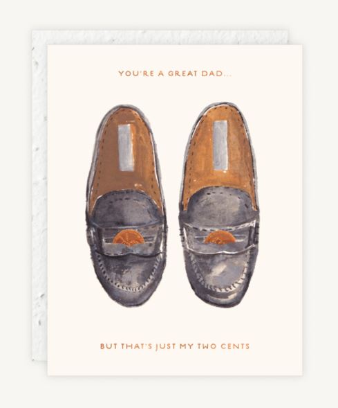 Penny Loafers - Father's Day Card