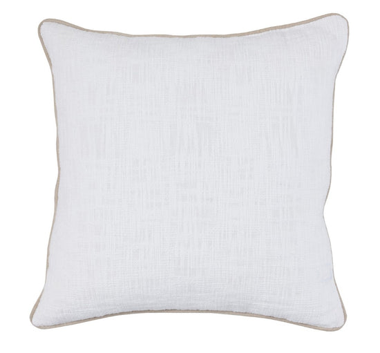 Alba Throw Pillow - White