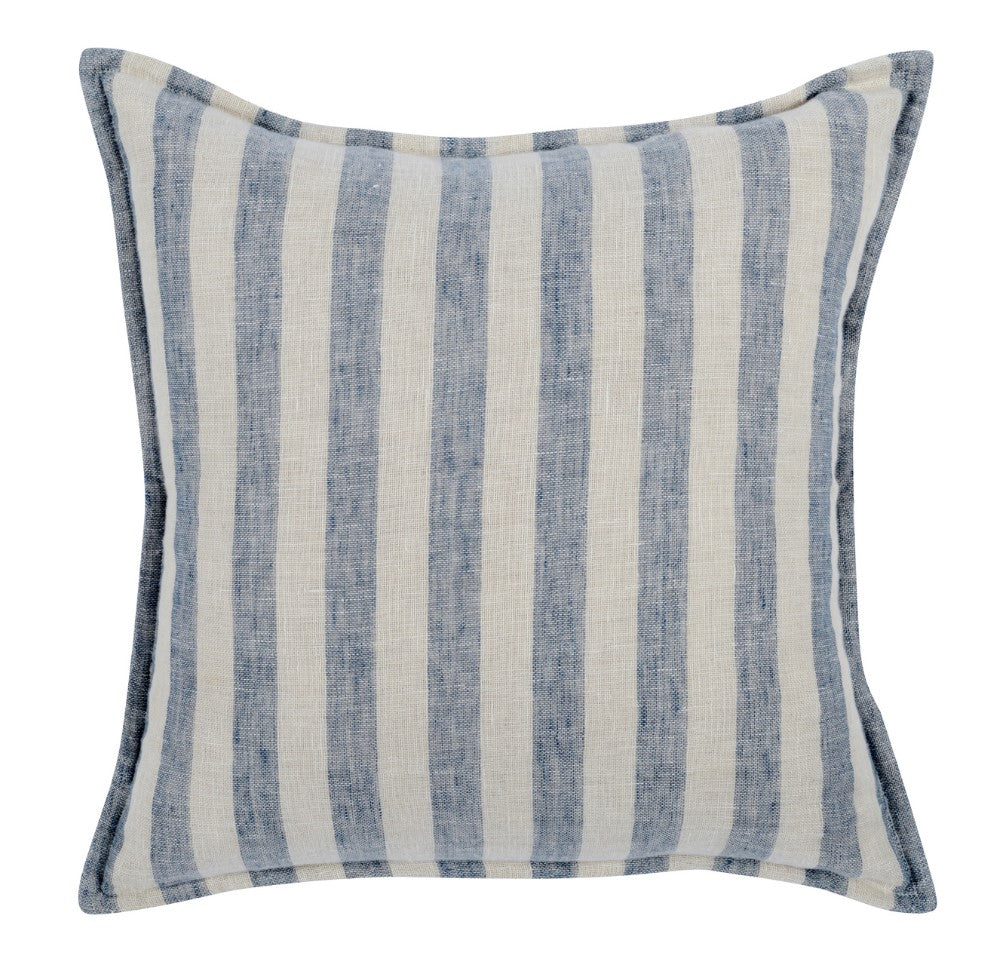 Cypress Throw Pillow - Ivory/Blue