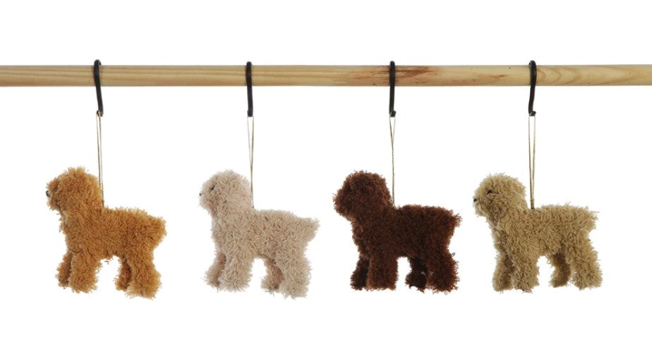 Load image into Gallery viewer, Furry Poodle Ornaments
