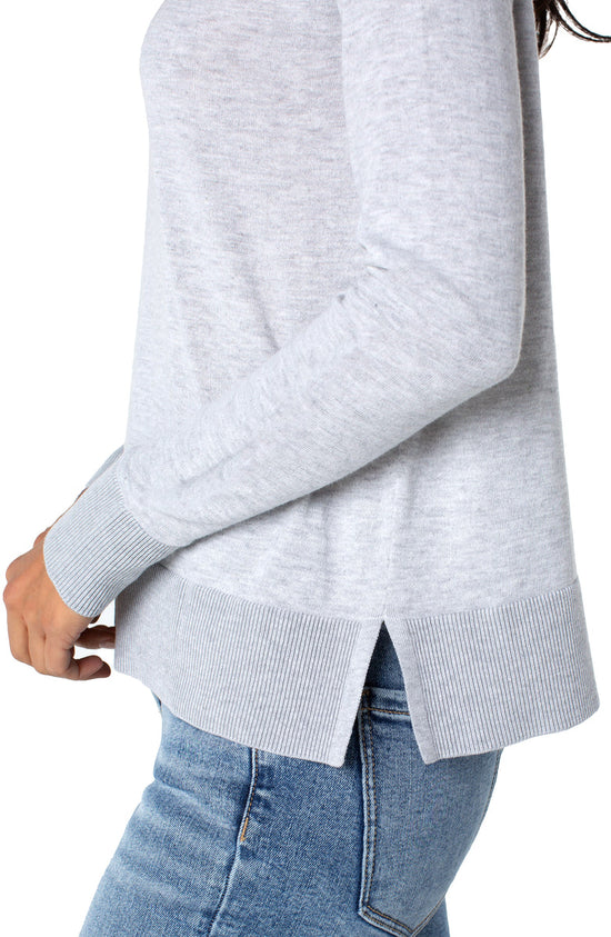 Sweater with Side Slits