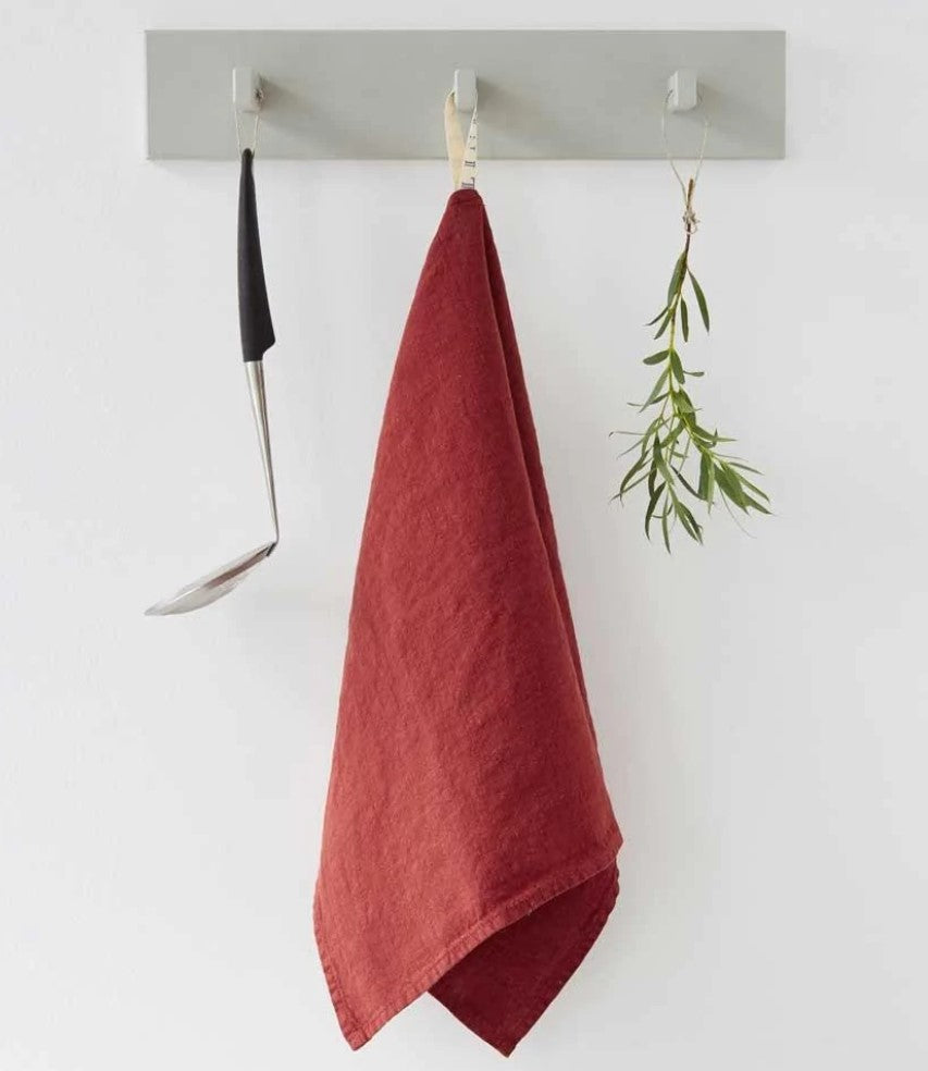 Red Pear Colored Kitchen Towel
