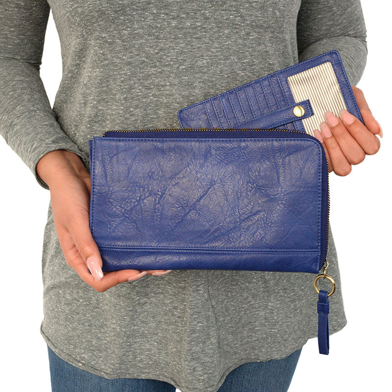 Karina Convertible Wristlet - White