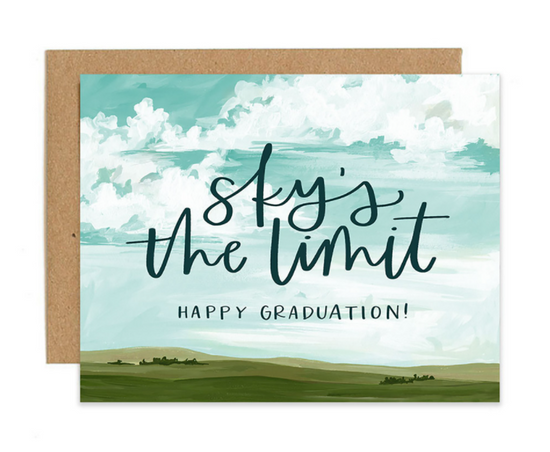 "Sky's the Limit" Graduation Card