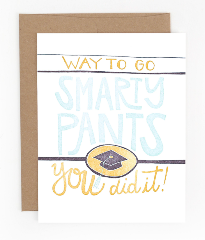 "Smarty Pants" Card