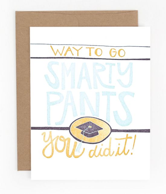 "Smarty Pants" Card