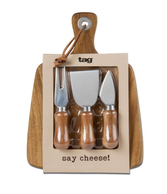 Tag Paddle Board and Cheese Utensils – Bailey Road