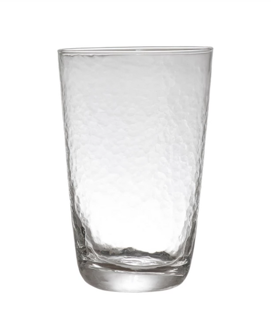 Textured Drinking Glass - 14 oz.