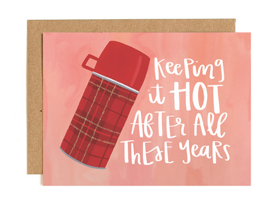 "Keeping It Hot" Thermos Card