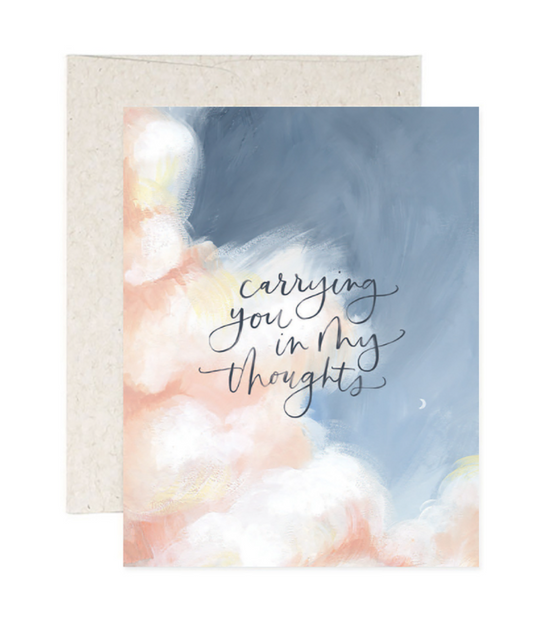 "In My Thoughts" Card