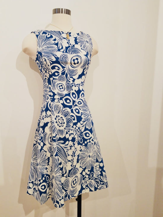 Sleeveless Dress - Blue