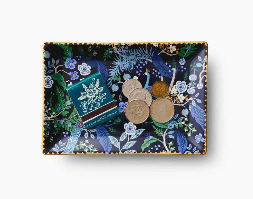 Peacock Catchall Tray