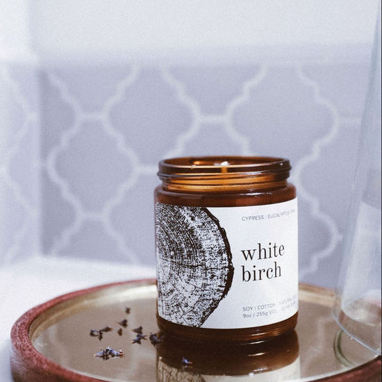 White Birch Candle